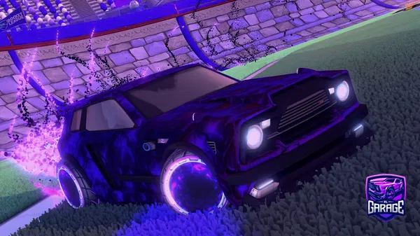 A Rocket League car design from HiRandomTV