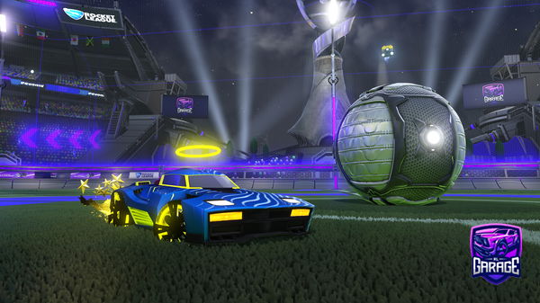 A Rocket League car design from Lutoxy
