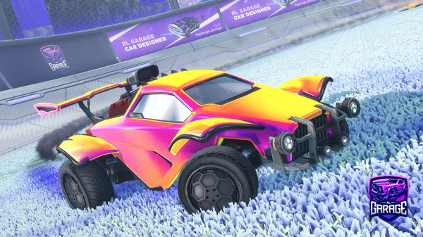 A Rocket League car design from supervic005