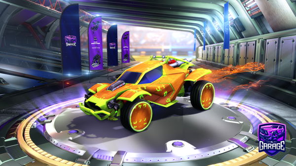 A Rocket League car design from irosario78