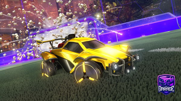 A Rocket League car design from scoobmutt