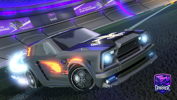 A Rocket League car design from Lsama
