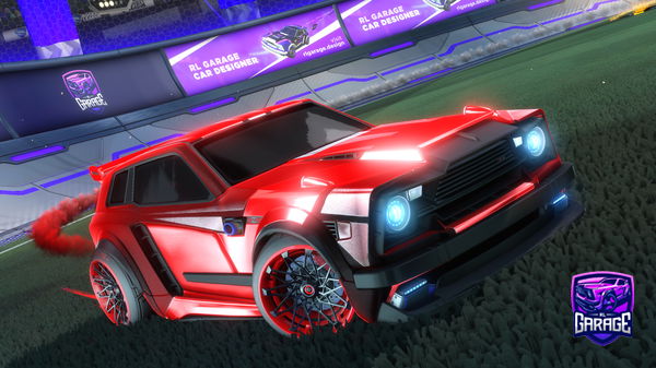 A Rocket League car design from Teamneron