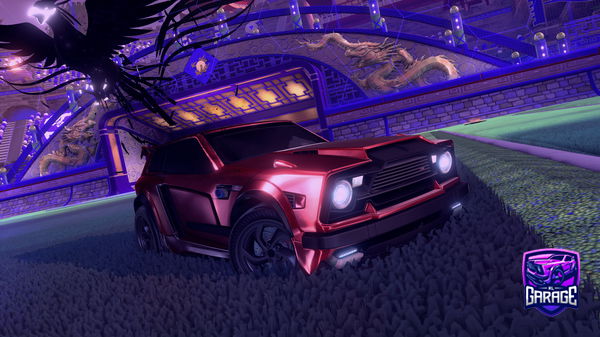 A Rocket League car design from duhbloon_