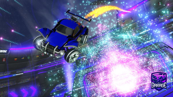 A Rocket League car design from RLGarage