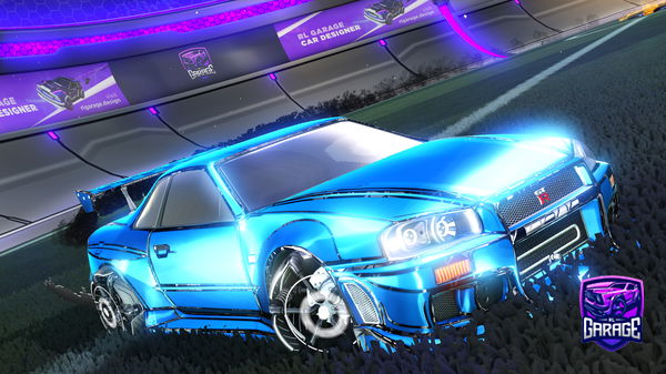 A Rocket League car design from Yt_Sneezebar_ttv