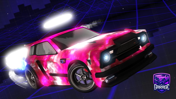 A Rocket League car design from Frostnite_Joel