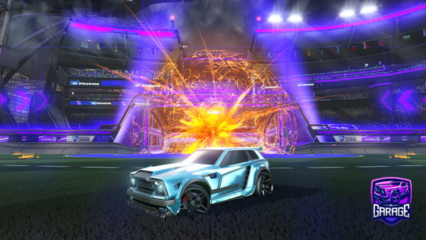 A Rocket League car design from tylerlockyer