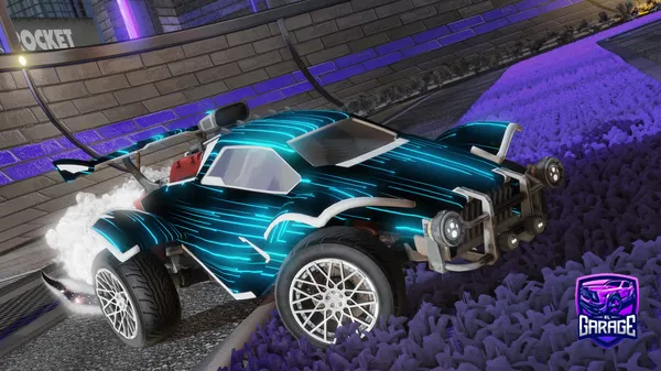 A Rocket League car design from BloodTrail