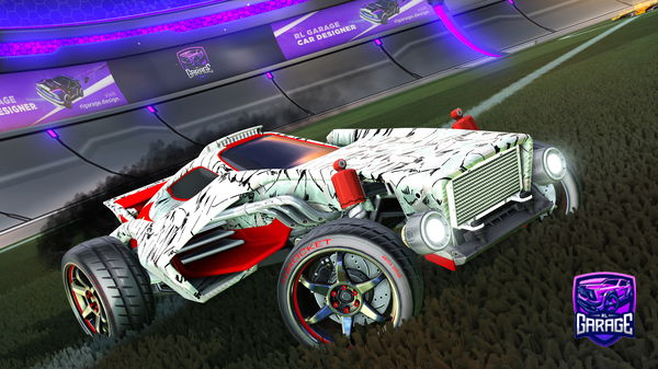 A Rocket League car design from Sotumney