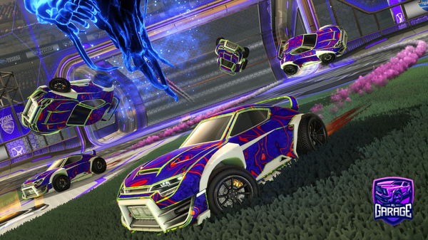 A Rocket League car design from geia_sou
