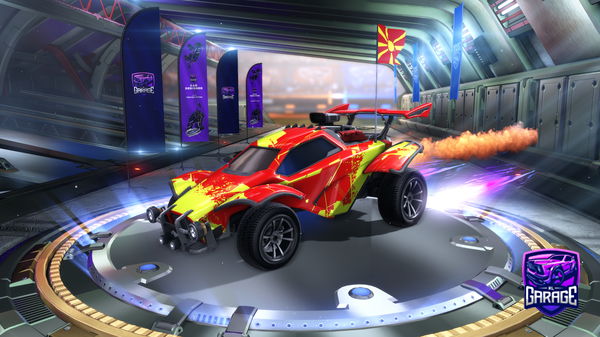 A Rocket League car design from koldfreg
