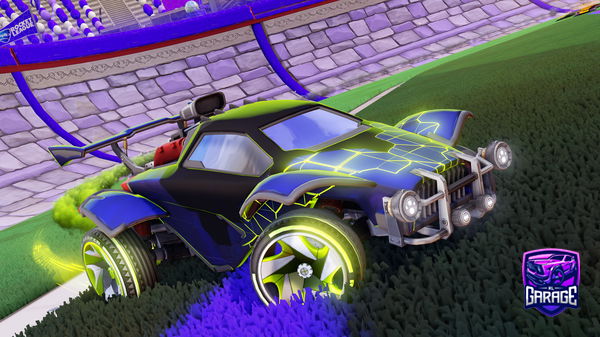 A Rocket League car design from Saiyzen999