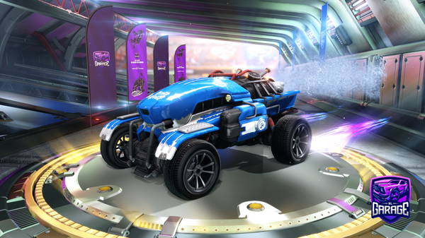 A Rocket League car design from COCOMELLONboi