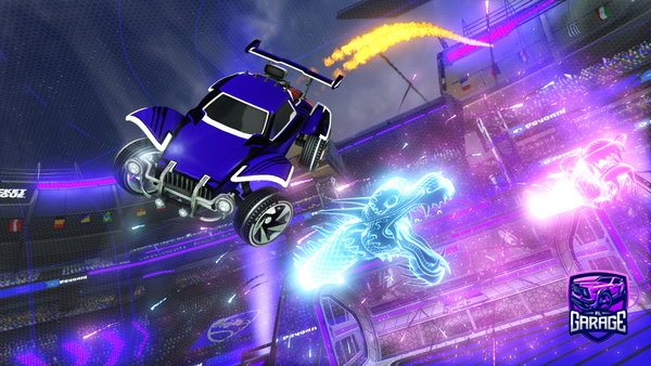 A Rocket League car design from frogpoggogs