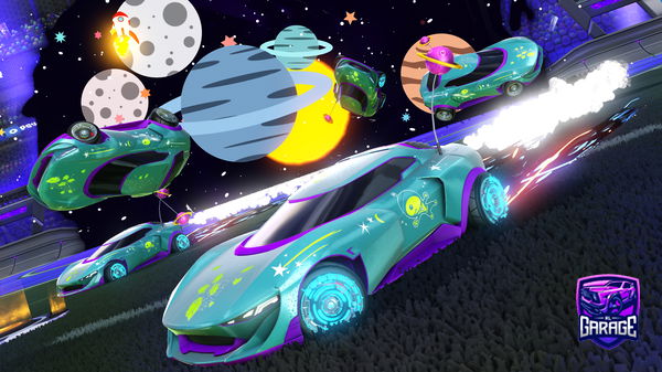 A Rocket League car design from DaceyB