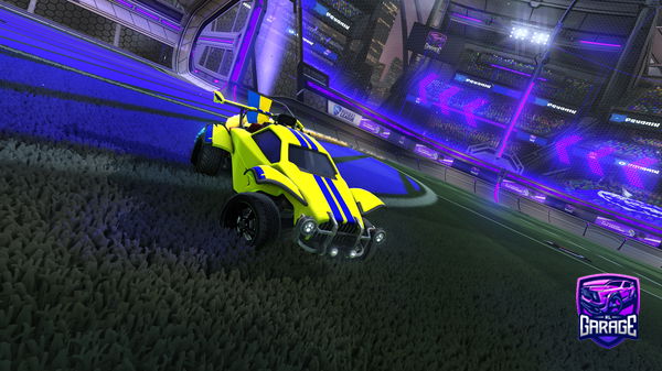 A Rocket League car design from Snarka