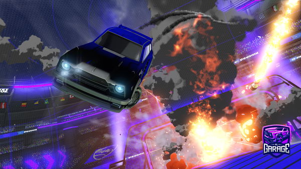 A Rocket League car design from CPTS6