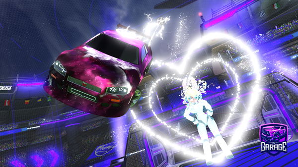 A Rocket League car design from psychic_Fazbear4