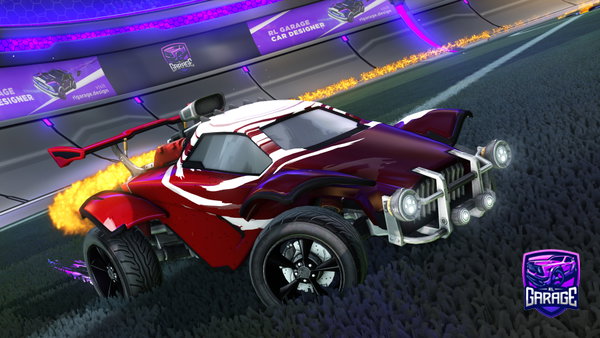 A Rocket League car design from zz1k0