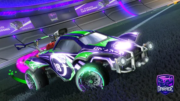 A Rocket League car design from Brayson5412