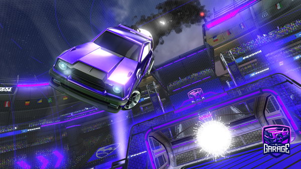 A Rocket League car design from miki020209