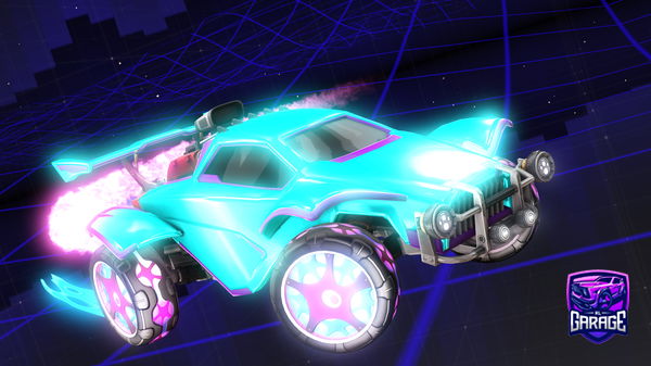 A Rocket League car design from danbow88