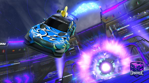 A Rocket League car design from Hauna