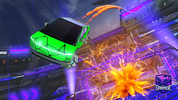 A Rocket League car design from RefinedShark6093