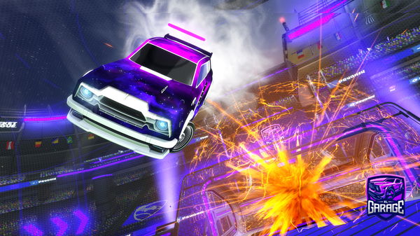 A Rocket League car design from Aqeelp161