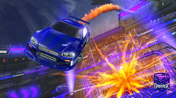 A Rocket League car design from Gunshy