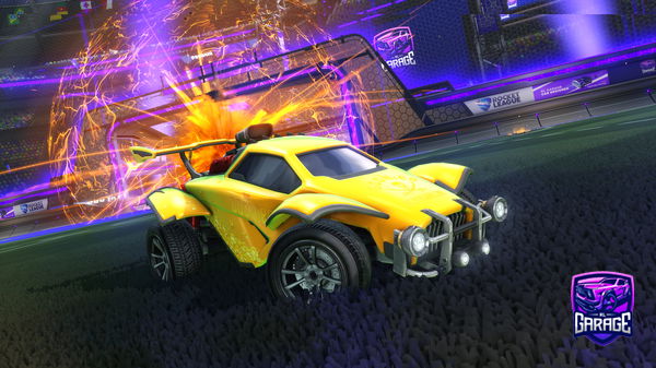 A Rocket League car design from Siirocoo