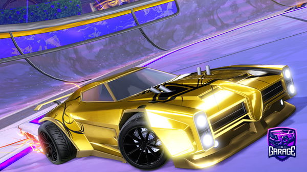A Rocket League car design from Capybara_RL