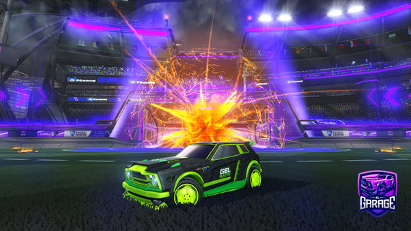 A Rocket League car design from muffinman9062