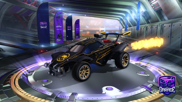 A Rocket League car design from Spxrtns