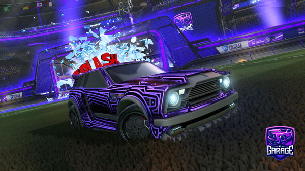 A Rocket League car design from Samupriscillo