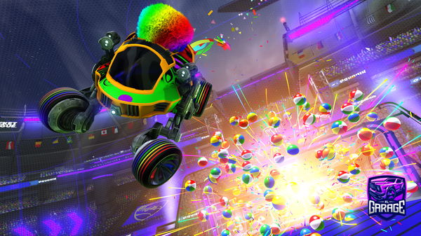 A Rocket League car design from __S