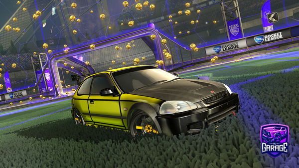 A Rocket League car design from TheSauceKarot