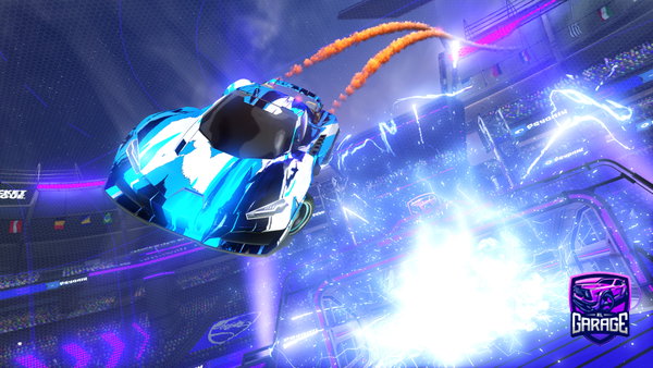 A Rocket League car design from Ojz