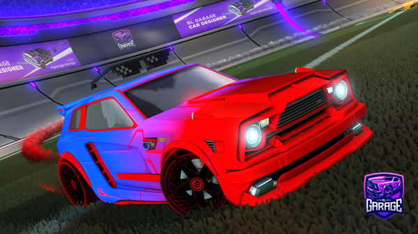 A Rocket League car design from Infinity2500