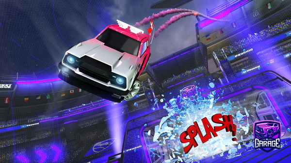 A Rocket League car design from DaniXdBruh