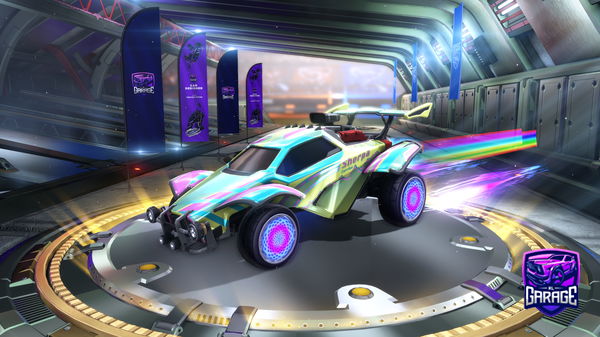 A Rocket League car design from juderigby7415