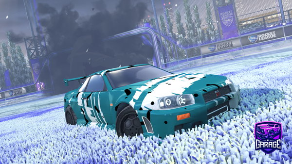 A Rocket League car design from renbu