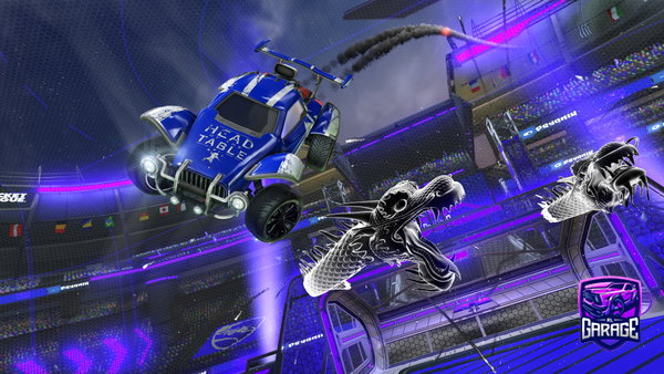 A Rocket League car design from OHESHAM49