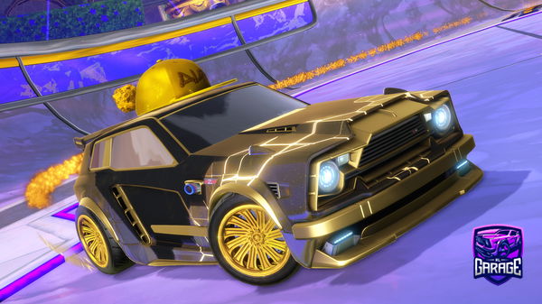 A Rocket League car design from Max-1105