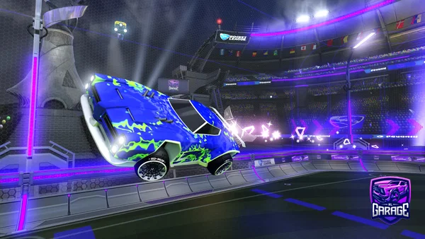 A Rocket League car design from zombieforce51