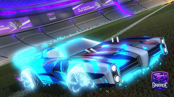 A Rocket League car design from strykerredbull11