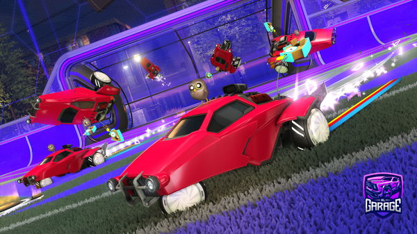 A Rocket League car design from MACCA35401