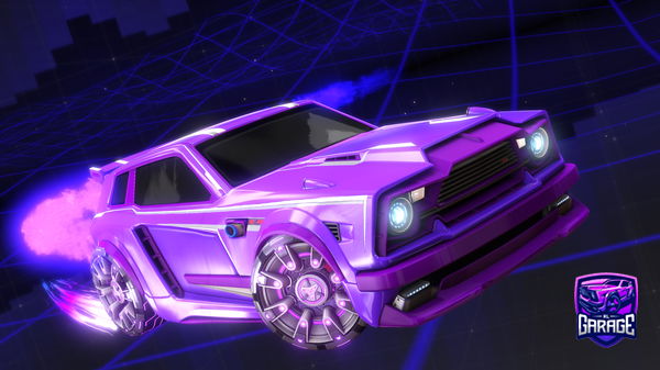 A Rocket League car design from det4646