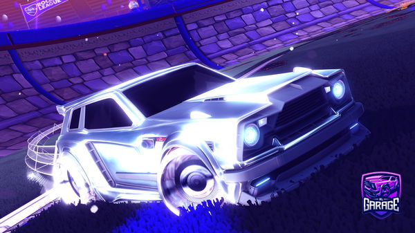 A Rocket League car design from boooooooiii